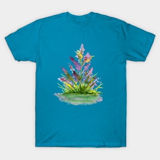 Purple Flowers T-Shirt